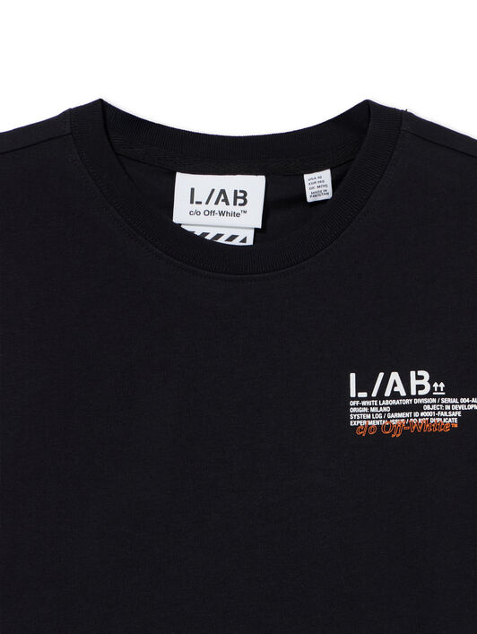 LAB L/AB Off Active Duct Tape T-Shirt Black 25OLFJB11F