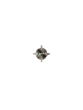 OFF WHITE Bling Round Mono Earring SILVER - SILVER OMOD11SS26MET002