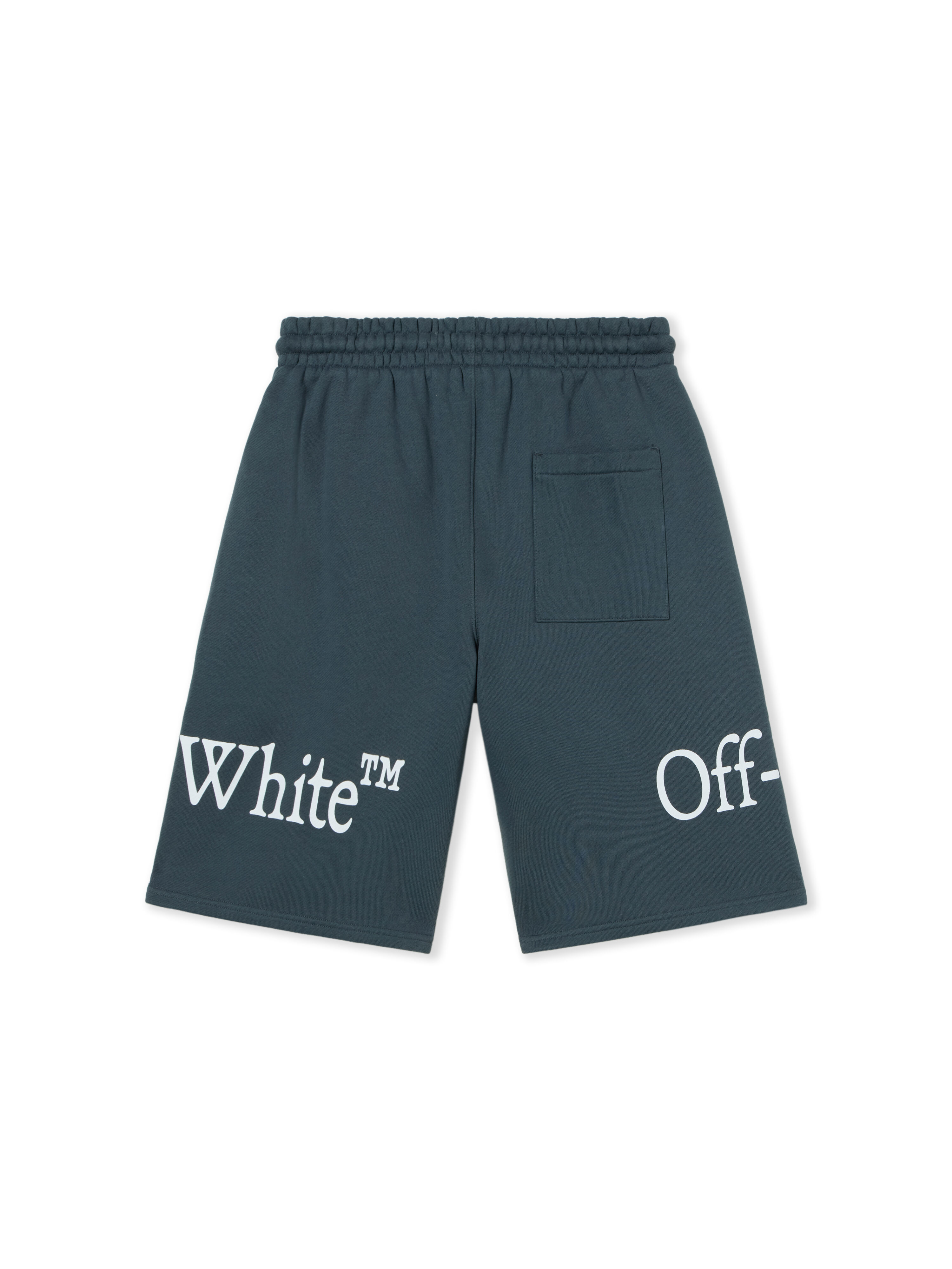 Bookish Scarf Overlap Skate Sweatshorts OFF WHITE Bookish Scarf Overlap Skate Sweatshorts DARK SLATE 44MCI01CF26F002