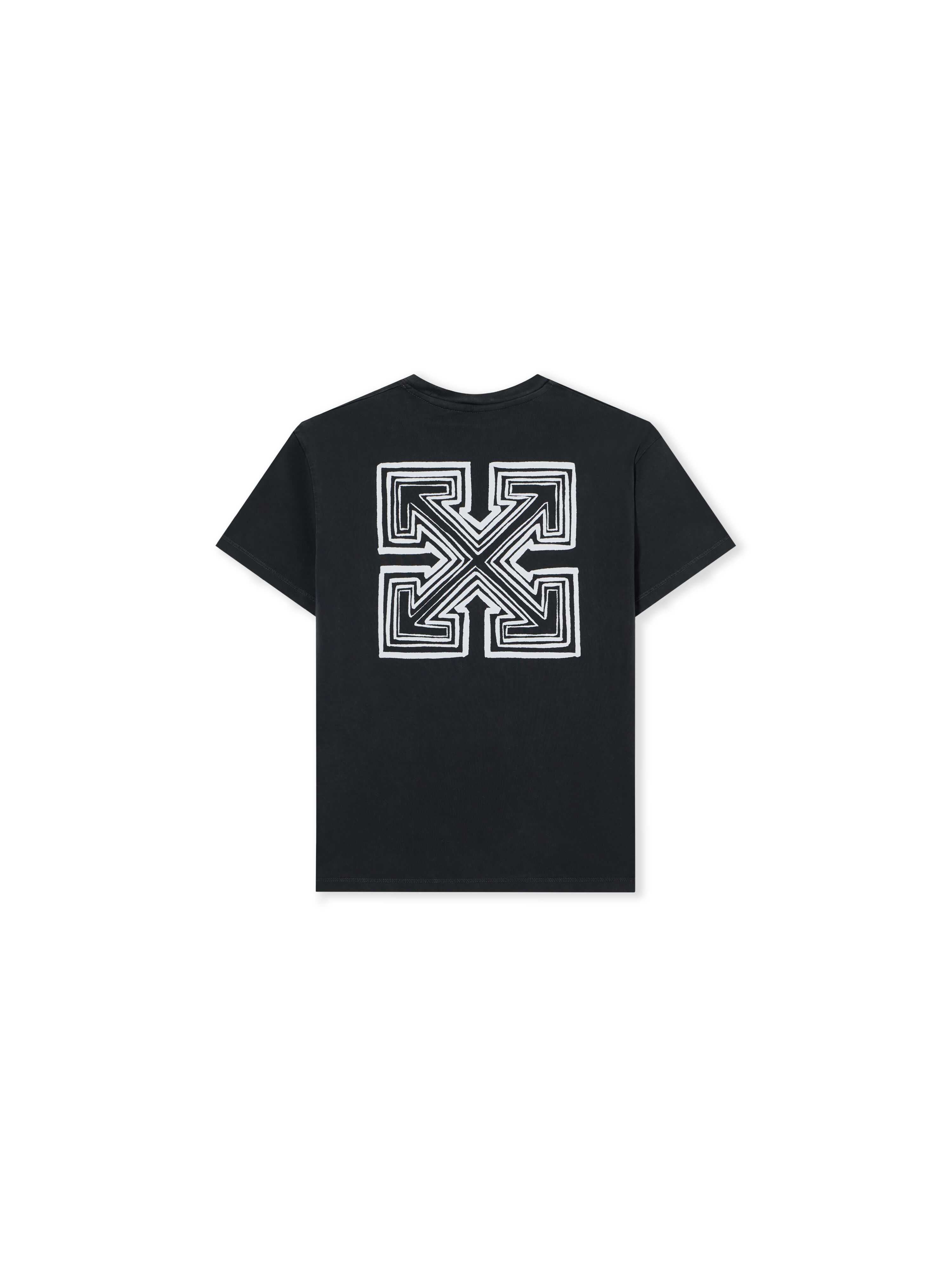 Arrow Monogram Oversized T-Shirt OFF WHITE Arrow Monogram Oversized T-Shirt BLACK 44BAA019F26J004