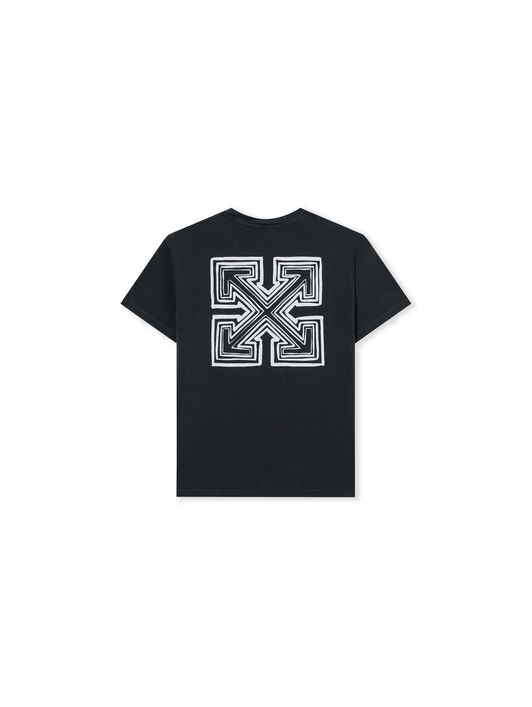 Arrow Monogram Oversized T-Shirt OFF WHITE Arrow Monogram Oversized T-Shirt BLACK 44BAA019F26J004
