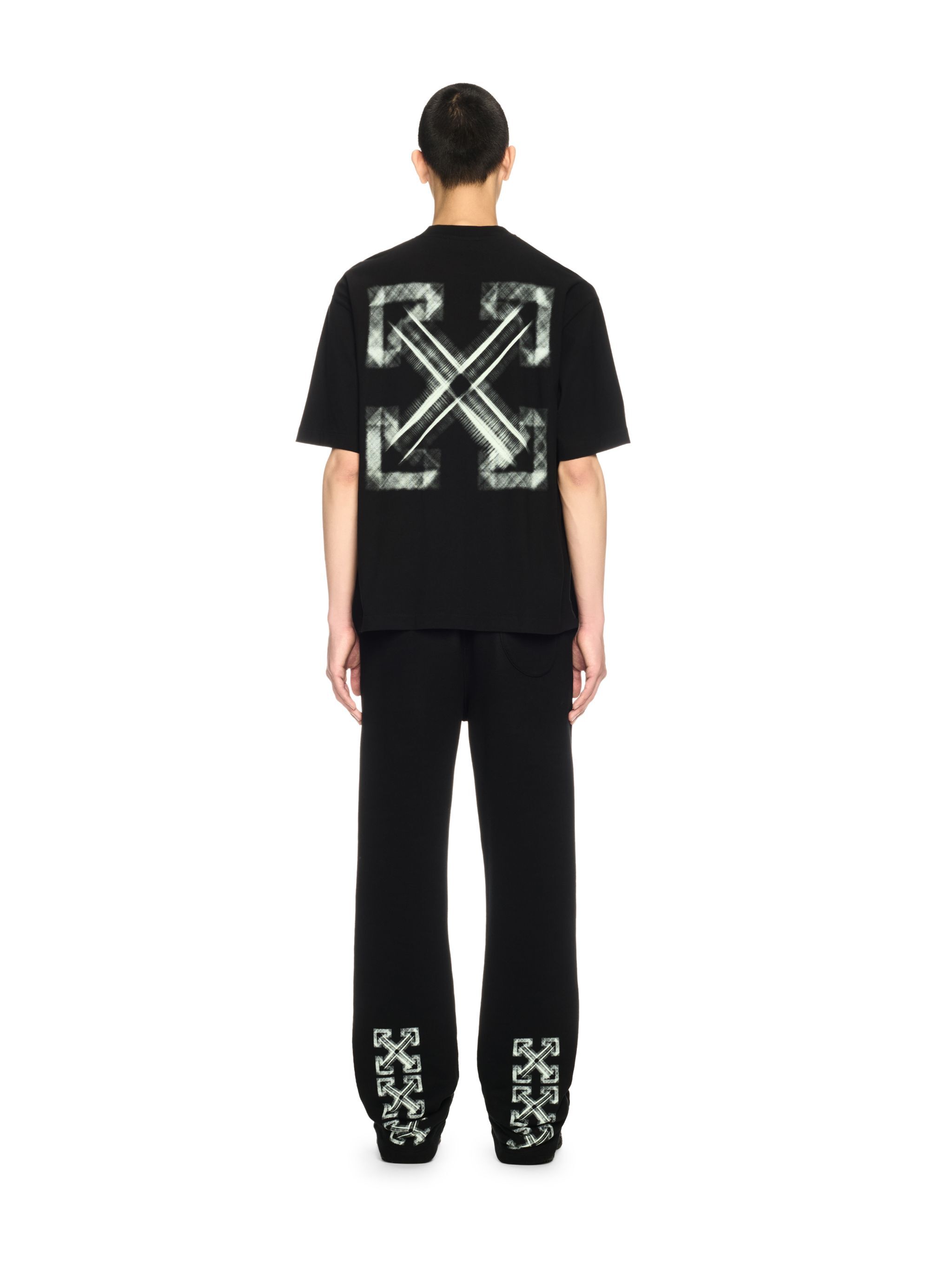OFF WHITE Schwarzes Vibe Pfeil T-Shirt SCHWARZ OMAA120S25JER00F