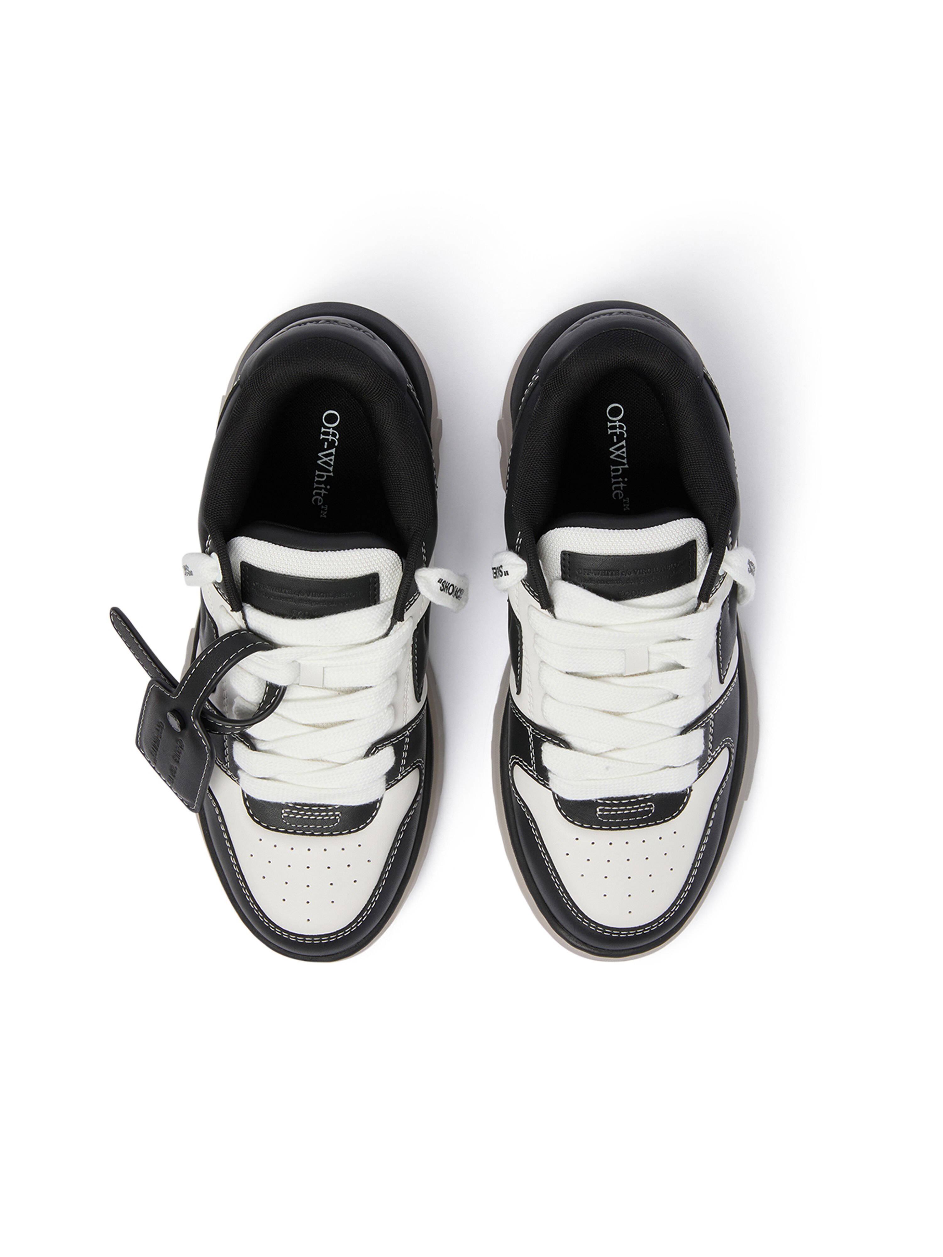 OFF WHITE Out Of Office Chunky Varsity Sneakers WHITE/BLACK OF05742001