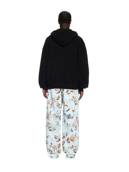 OFF WHITE Fresco Star Over Hoodie Black - Light Ye BLACK OMBB118S25FLE001