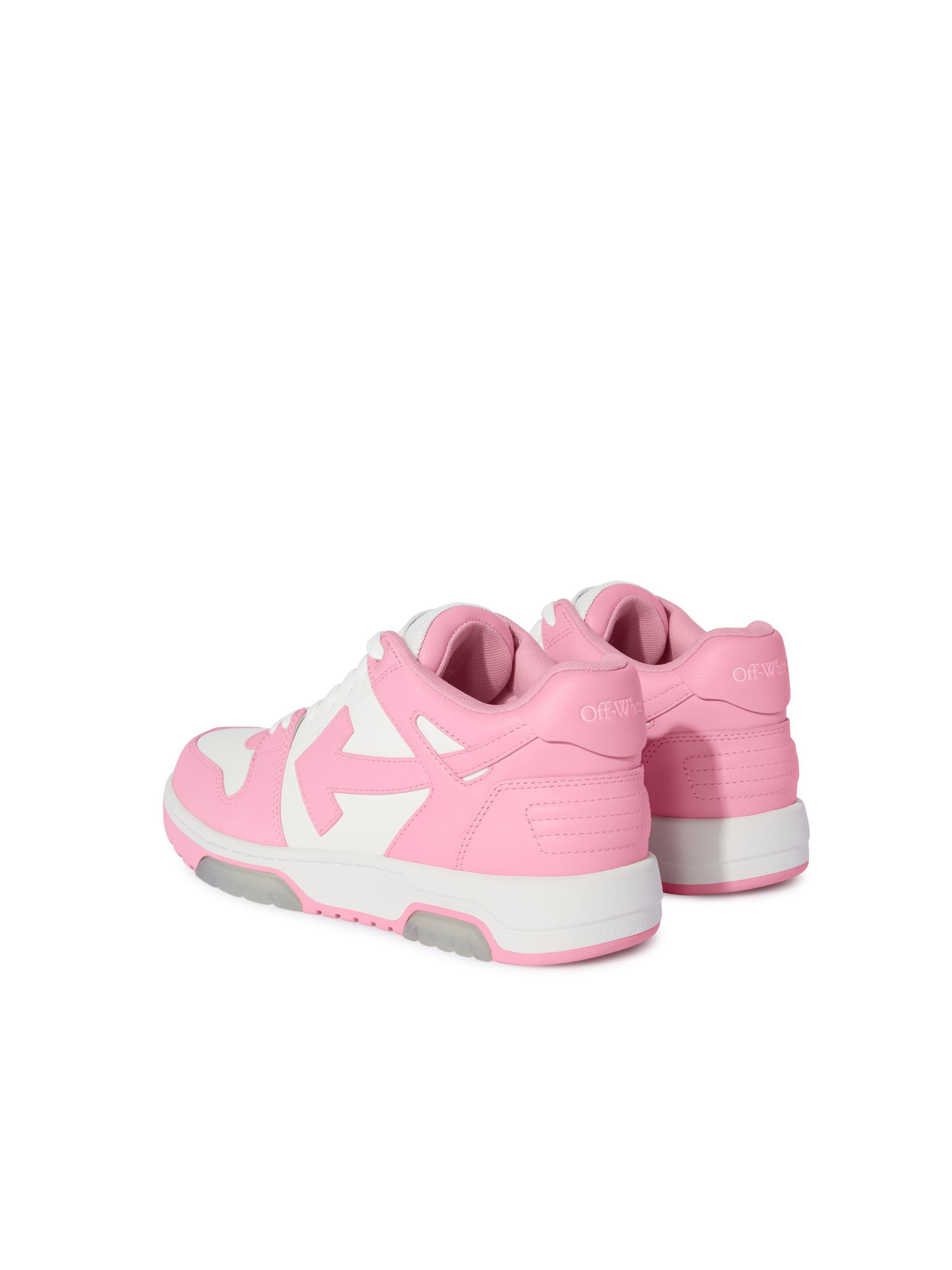 OFF WHITE Sneakers Out Of Office In Pelle Di Vitello ROSA OWIA259F24LEA003