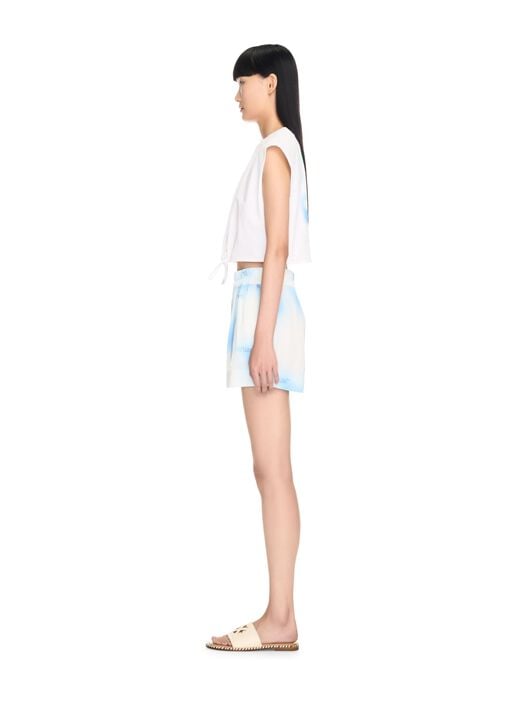 Sx_Arrow Crop Top OFF WHITE Sx_Arrow Crop Top WHITE OWAD25PT24JER002