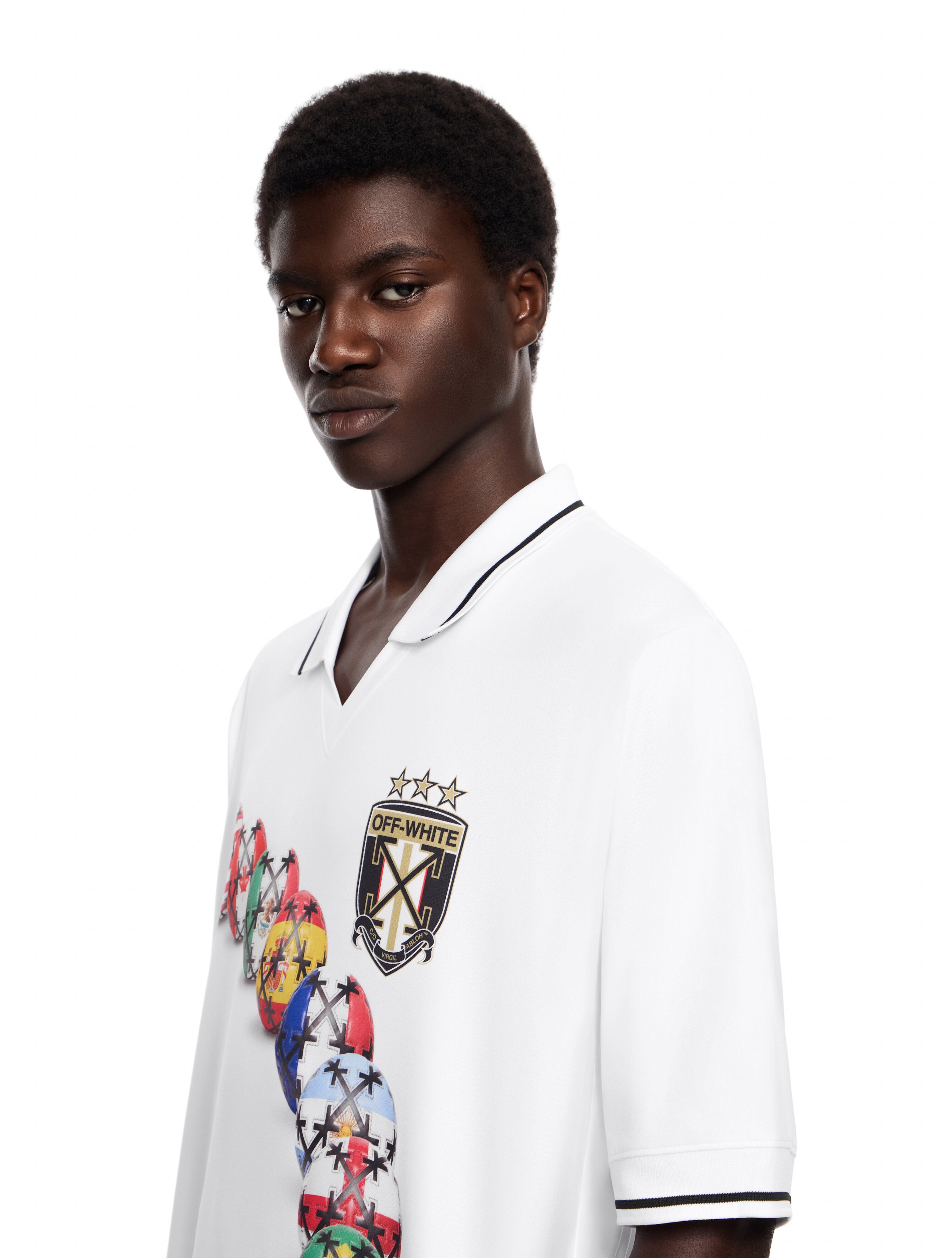 Soccer '26 Tech T-shirt OFF WHITE Soccer '26 Tech T-shirt WHITE 44MAA16RG26F001