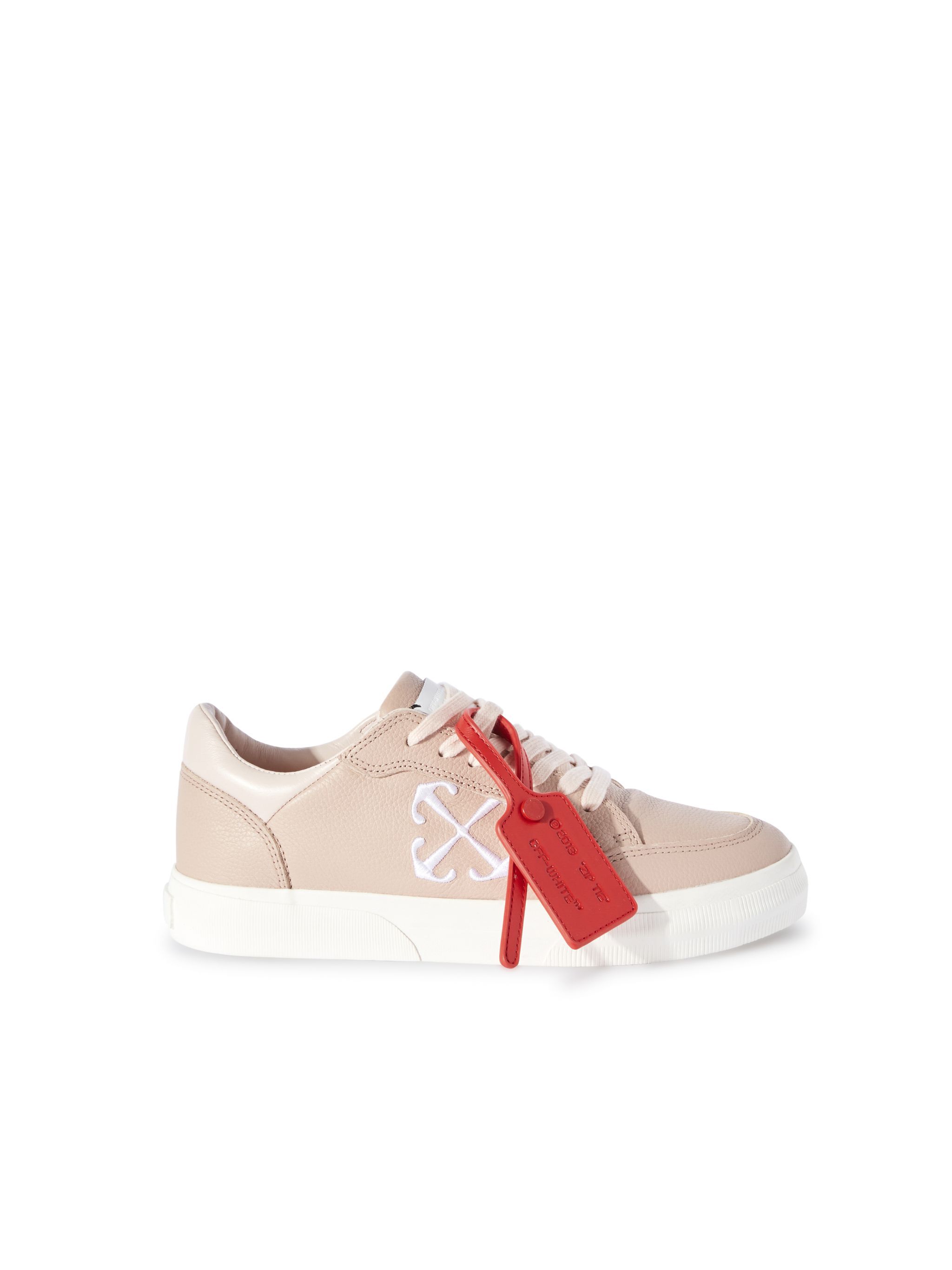 OFF WHITE New Low Vulcanized Calf Lea PINK OWIA288S24LEA001