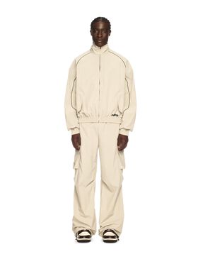 OFF WHITE Graue Off Trainingsjacke NEUTRAL OMBD05AS25FAB001