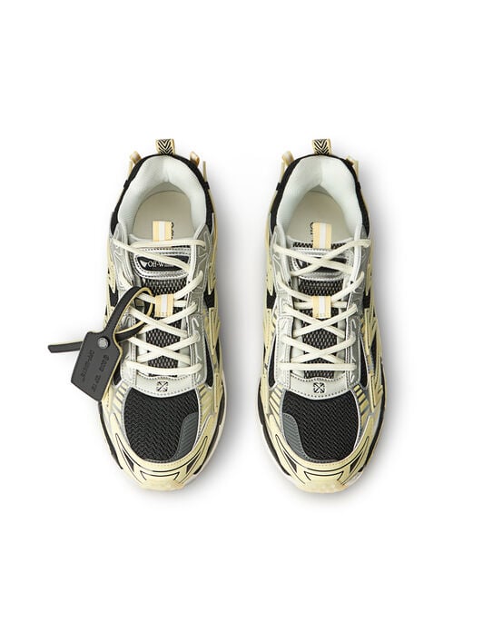 Be Right Back Glow-In-The-Dark Sneakers OFF WHITE Be Right Back Glow-In-The-Dark Sneakers BLACK - GLOW IN THE DARK OMIA295S26FAB003