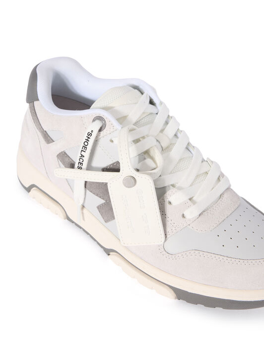 OFF WHITE Out Of Office Sneakers MEDIUM GREY - DARK GREY OMIA189F25LEA005