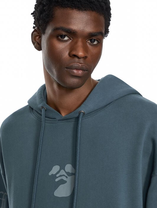 Swimming Logo Skate Hoodie OFF WHITE Swimming Logo Skate Hoodie DARK SLATE 44MBB085F26F002
