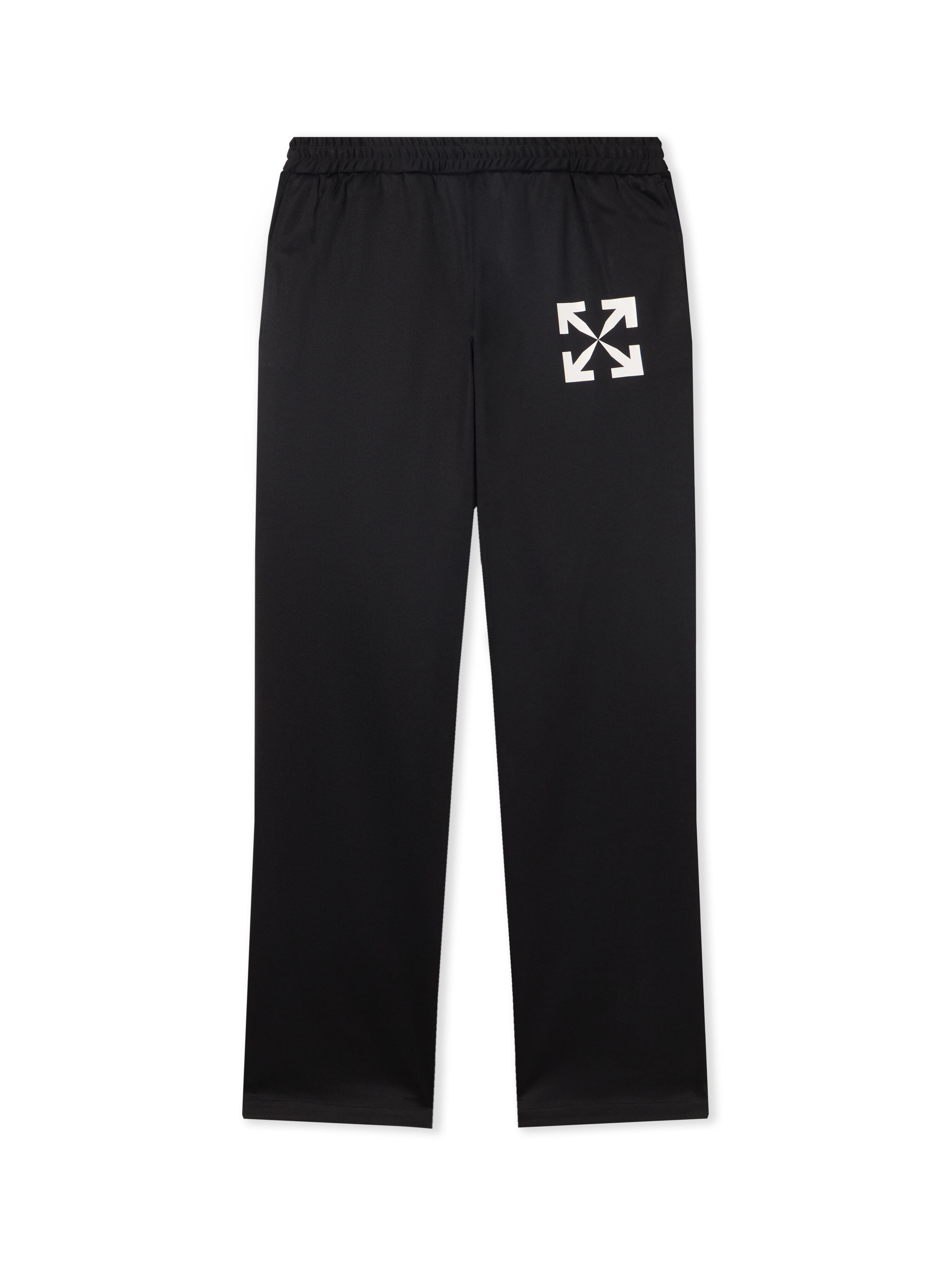 OFF WHITE Single Arrow Slim Trackpants BLACK WHITE OMCJ018C99FAB002