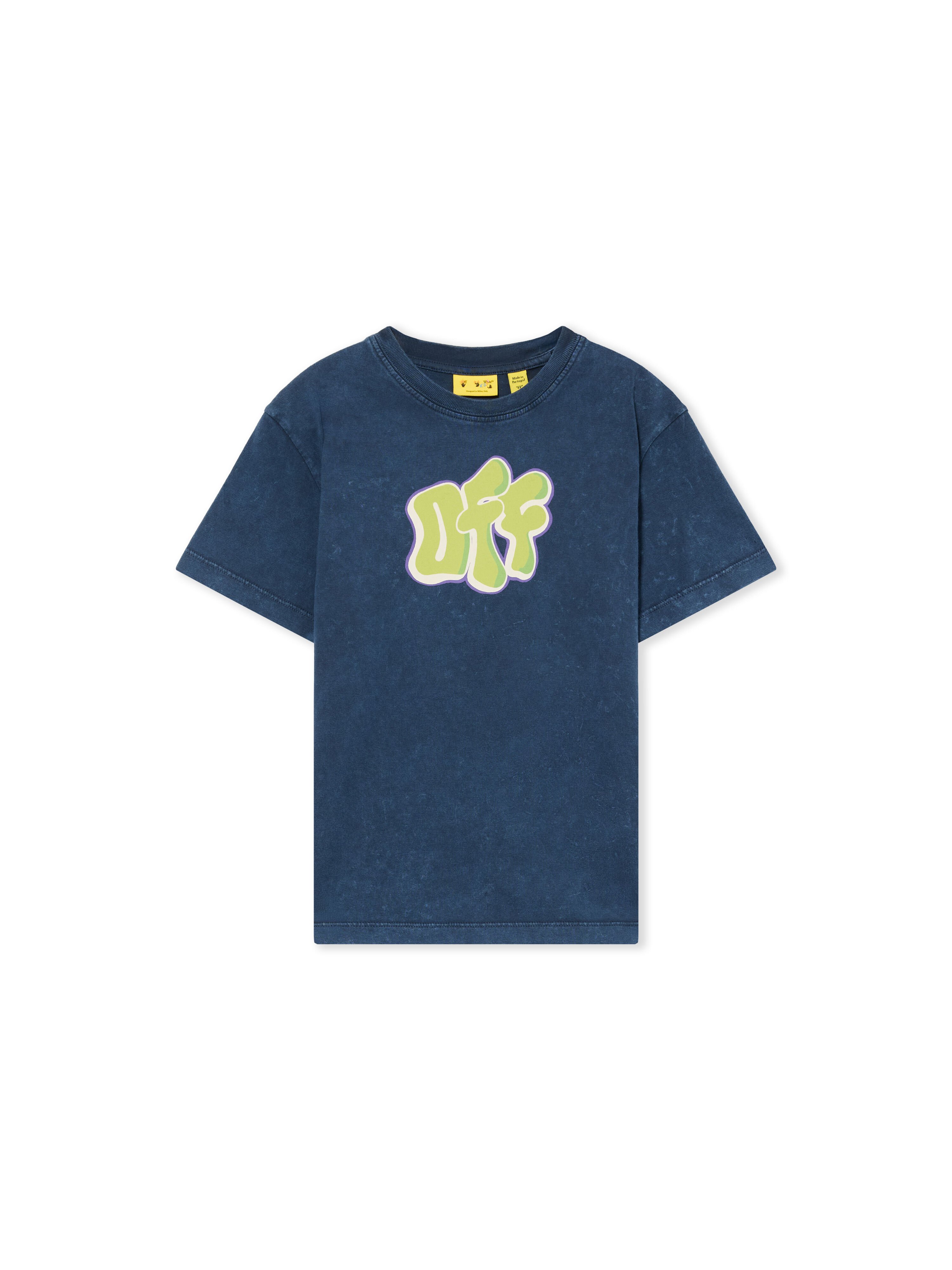 Graffiti Short Sleeve T-Shirt OFF WHITE Graffiti Short Sleeve T-Shirt BLUE NIGHTS 44BAA002F26J00C