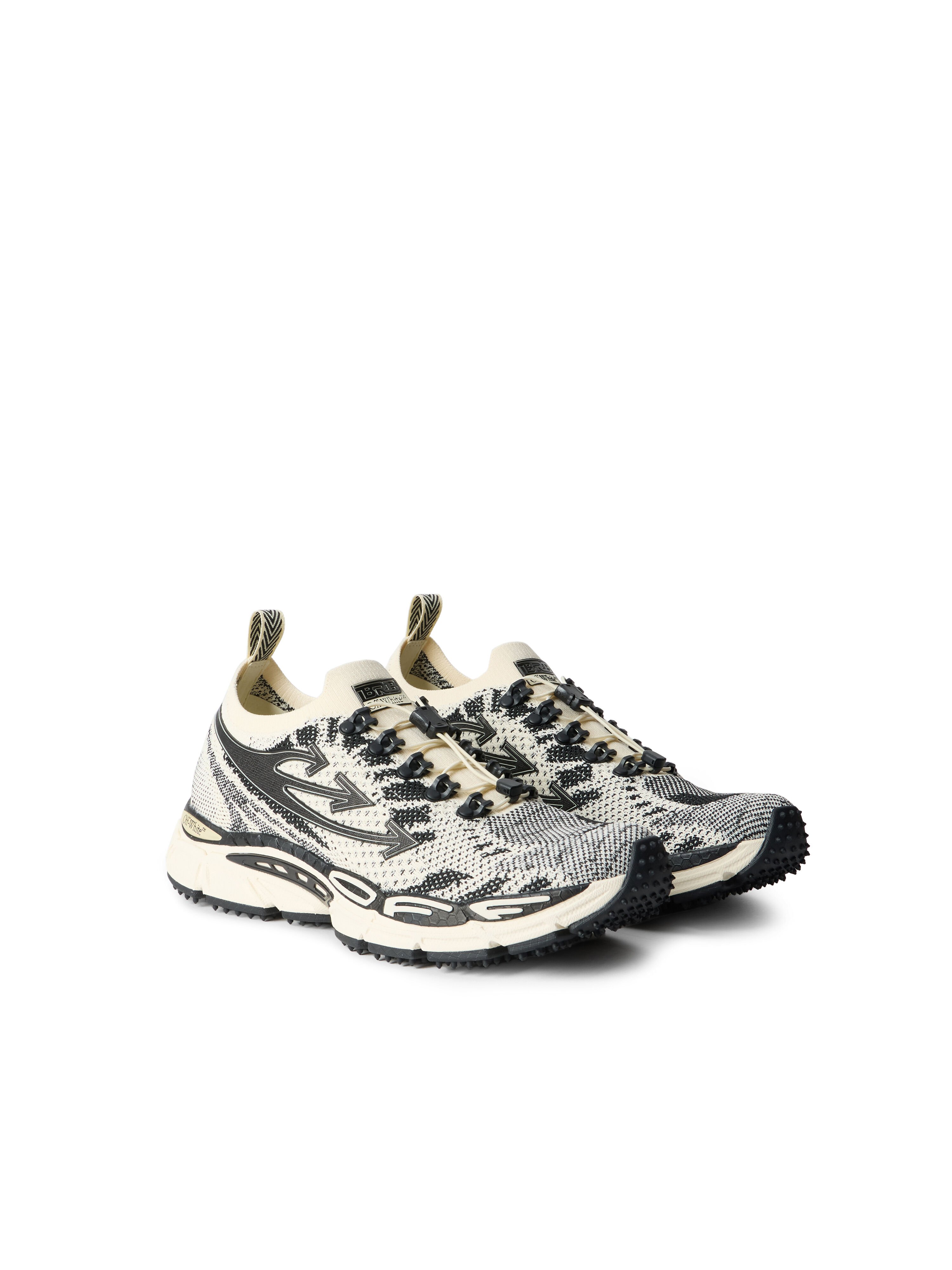 OFF WHITE Sneakers Be Right Back Knit SAND - BLACK OMIA2AOS26FAB001