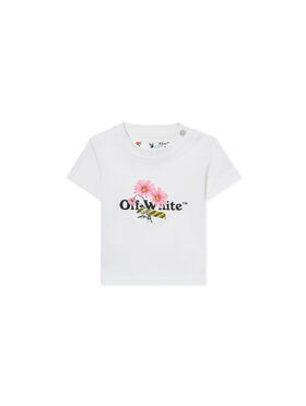 OFF WHITE Daisy Logo Tee S/S WHITE 44GXB001S26J001