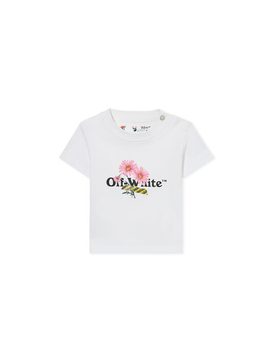 OFF WHITE Daisy Logo Tee S/S WHITE 44GXB001S26J001