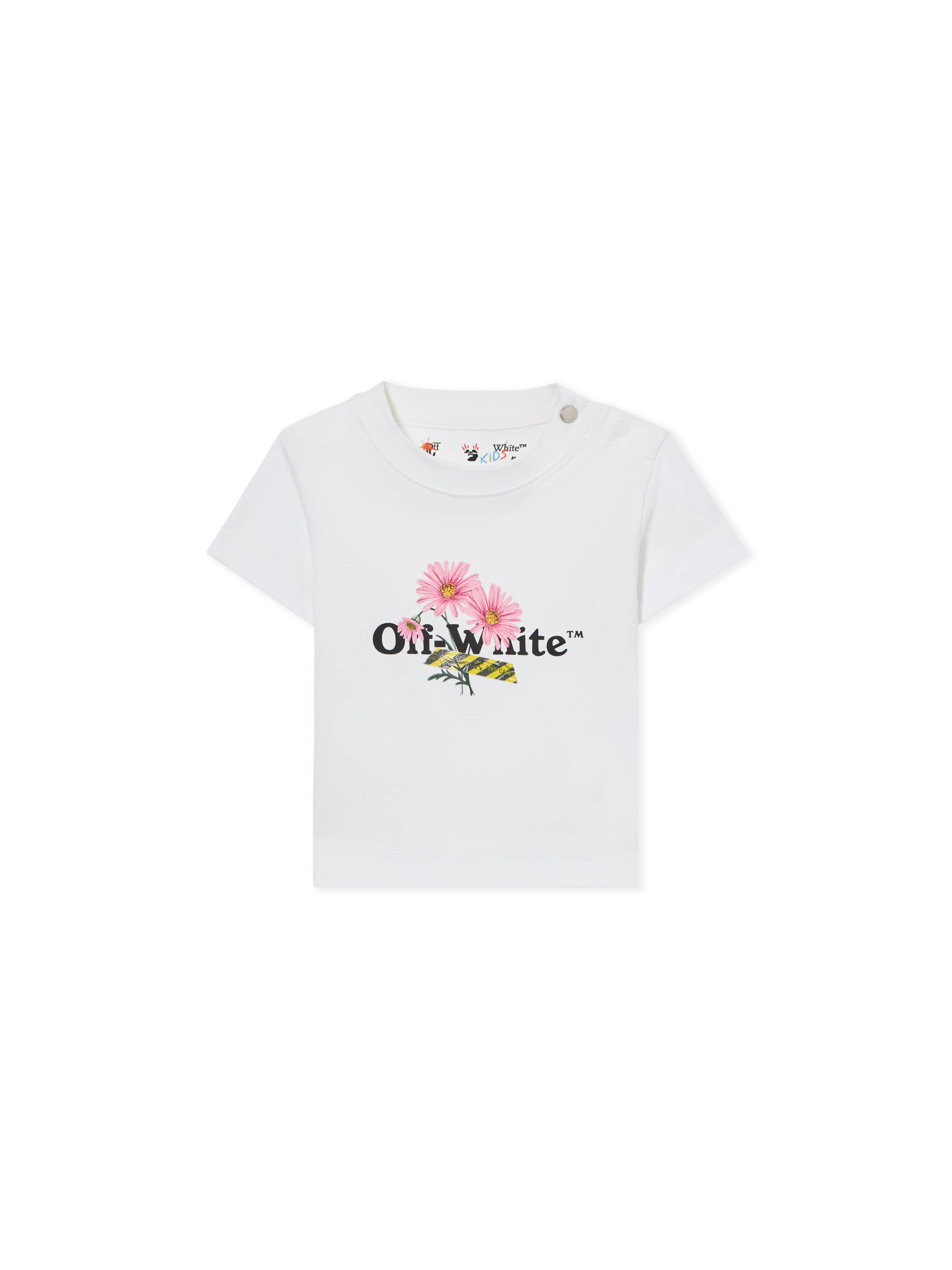 OFF WHITE Daisy Logo Tee S/S WHITE 44GXB001S26J001