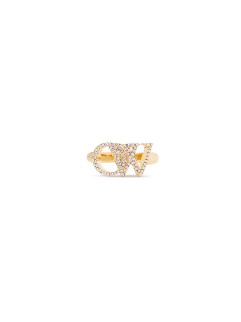 OFF WHITE Anello Ow Con Cristalli ORO OWOC11AC99MET001