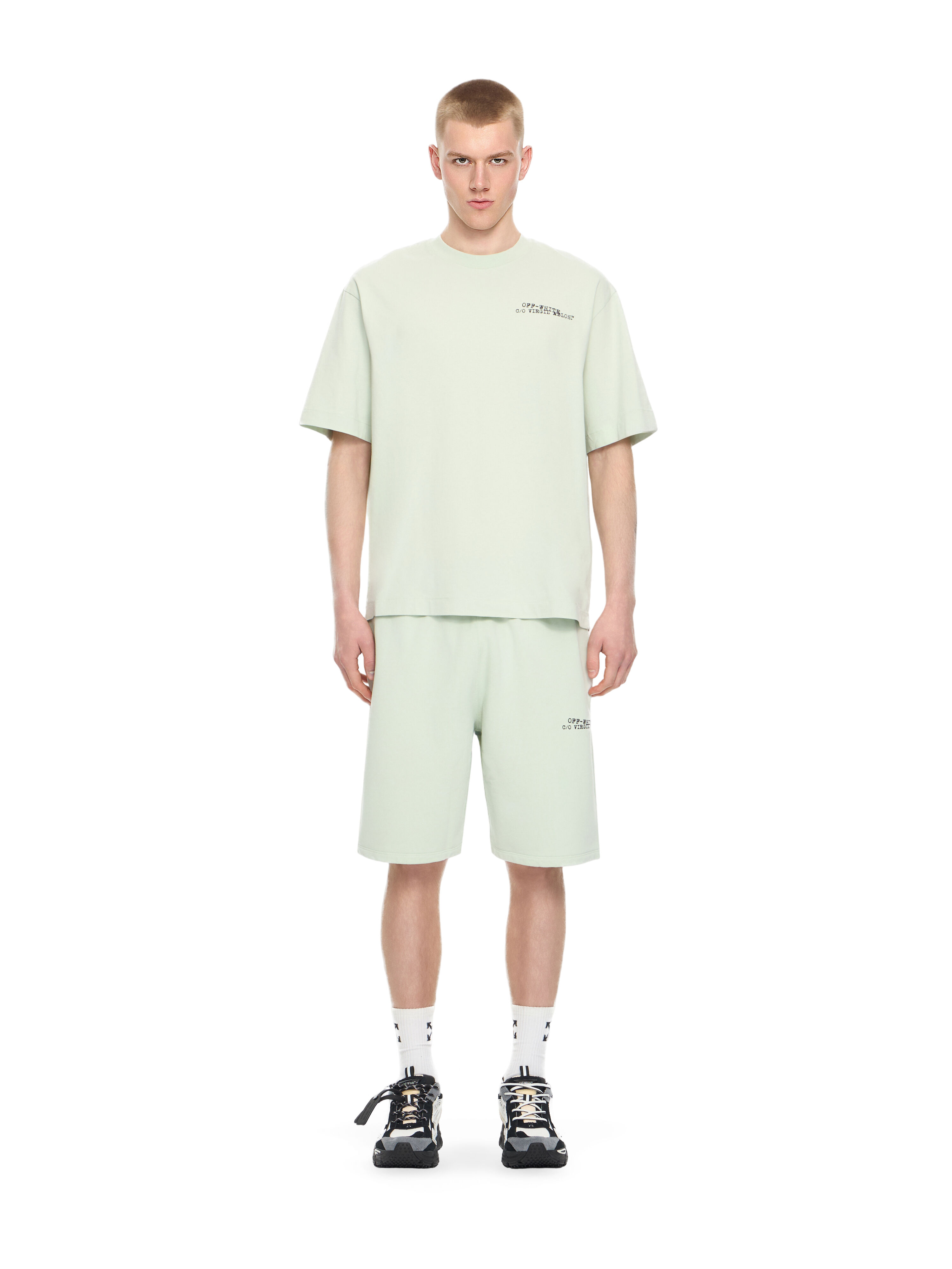 Type Arrow Skate T-shirt in FADE OUT MINT for Men | Off-White™