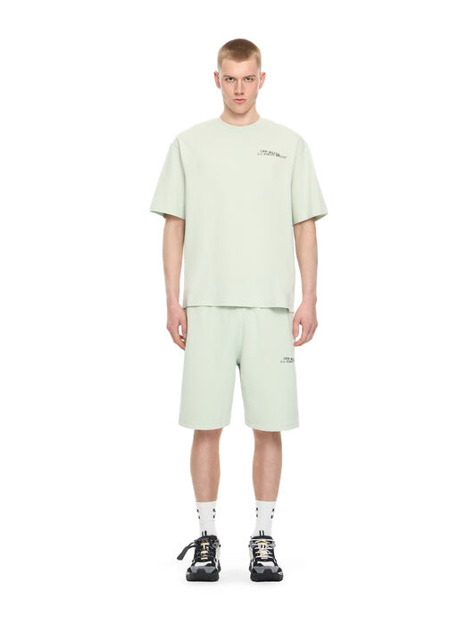 OFF WHITE Type Arrow Skate T-shirt FADE OUT MINT 44MAA120S26J00S