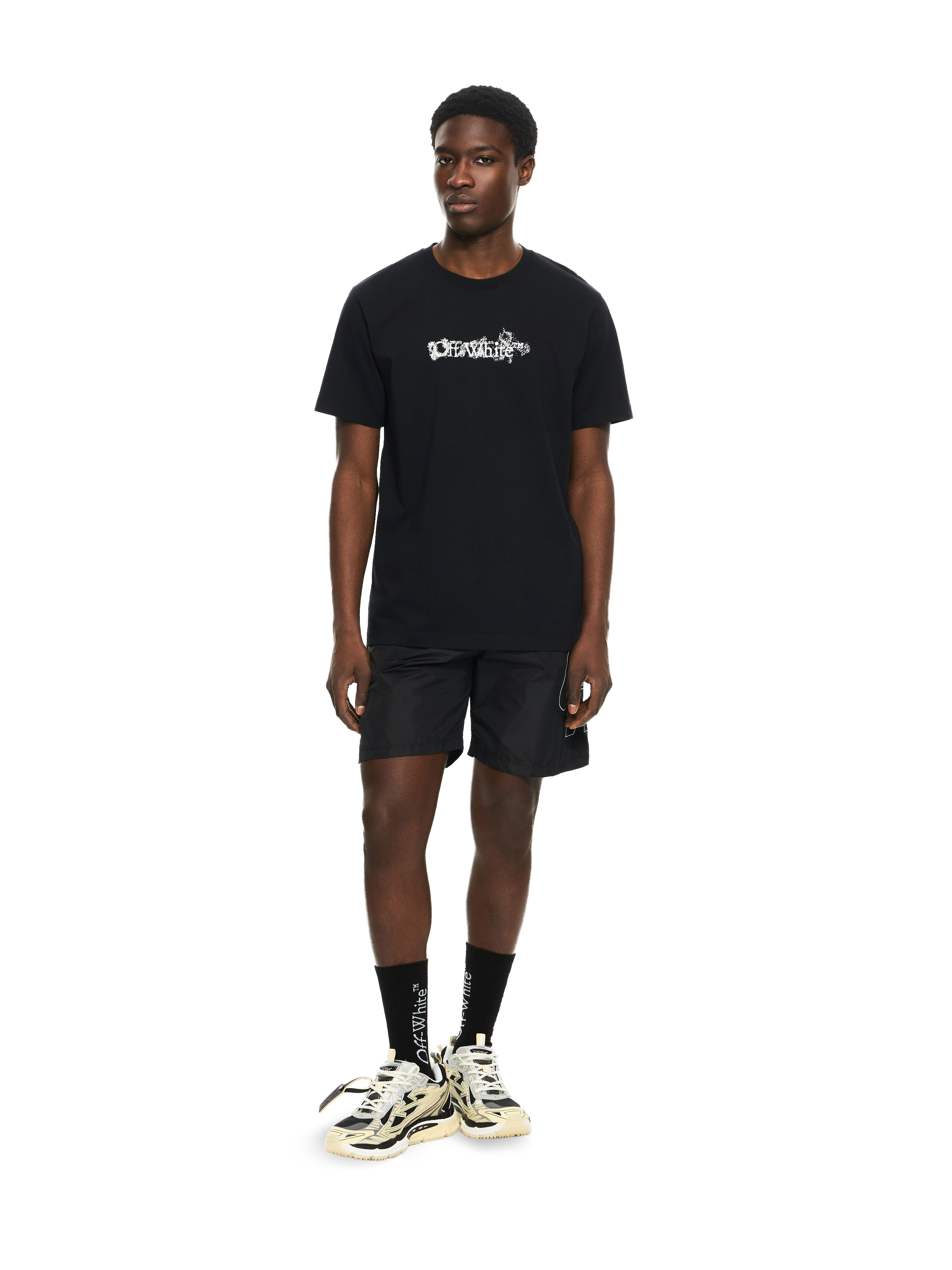 Heraldic Arrow Slim T-shirt in BLACK for Men | Off-White™