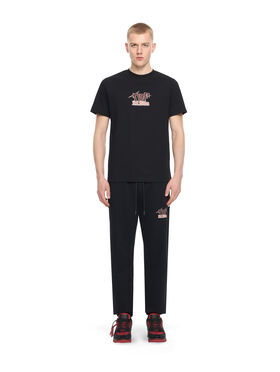 OFF WHITE Off-White™ c/o AC Milan Arrow Slim T-Shirt BLACK RED 44MAA027G25J00O