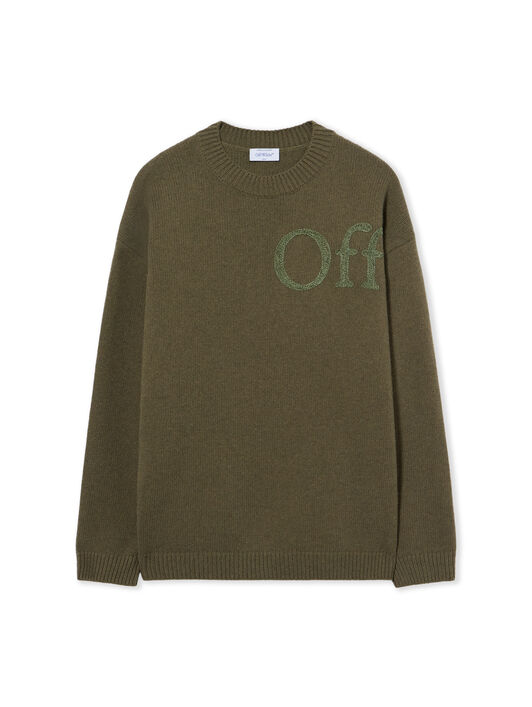 Bookish Shared Knit Crewneck OFF WHITE Bookish Shared Knit Crewneck SEAURTLE 44MHE20QF26K001