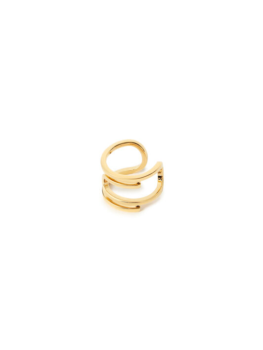 OFF WHITE Paperclip Ring SILVER - SILVER OWOC11YS26MET001