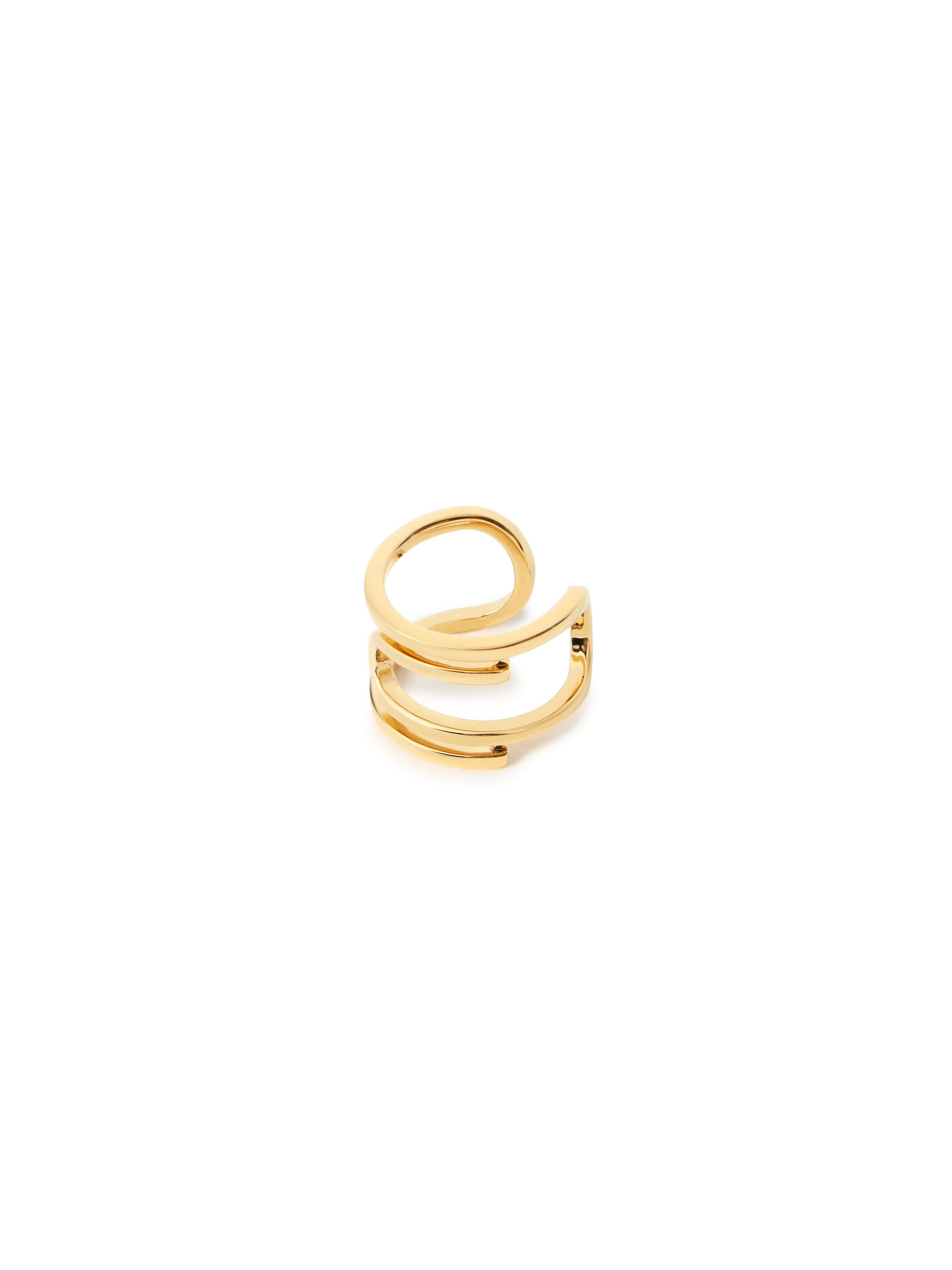 OFF WHITE Paperclip Ring SILVER - SILVER OWOC11YS26MET001