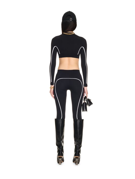 OFF WHITE Zweifarbige Halskette Mit Pfeil-Anhänger SCHWARZ OWVB046C99KNI002