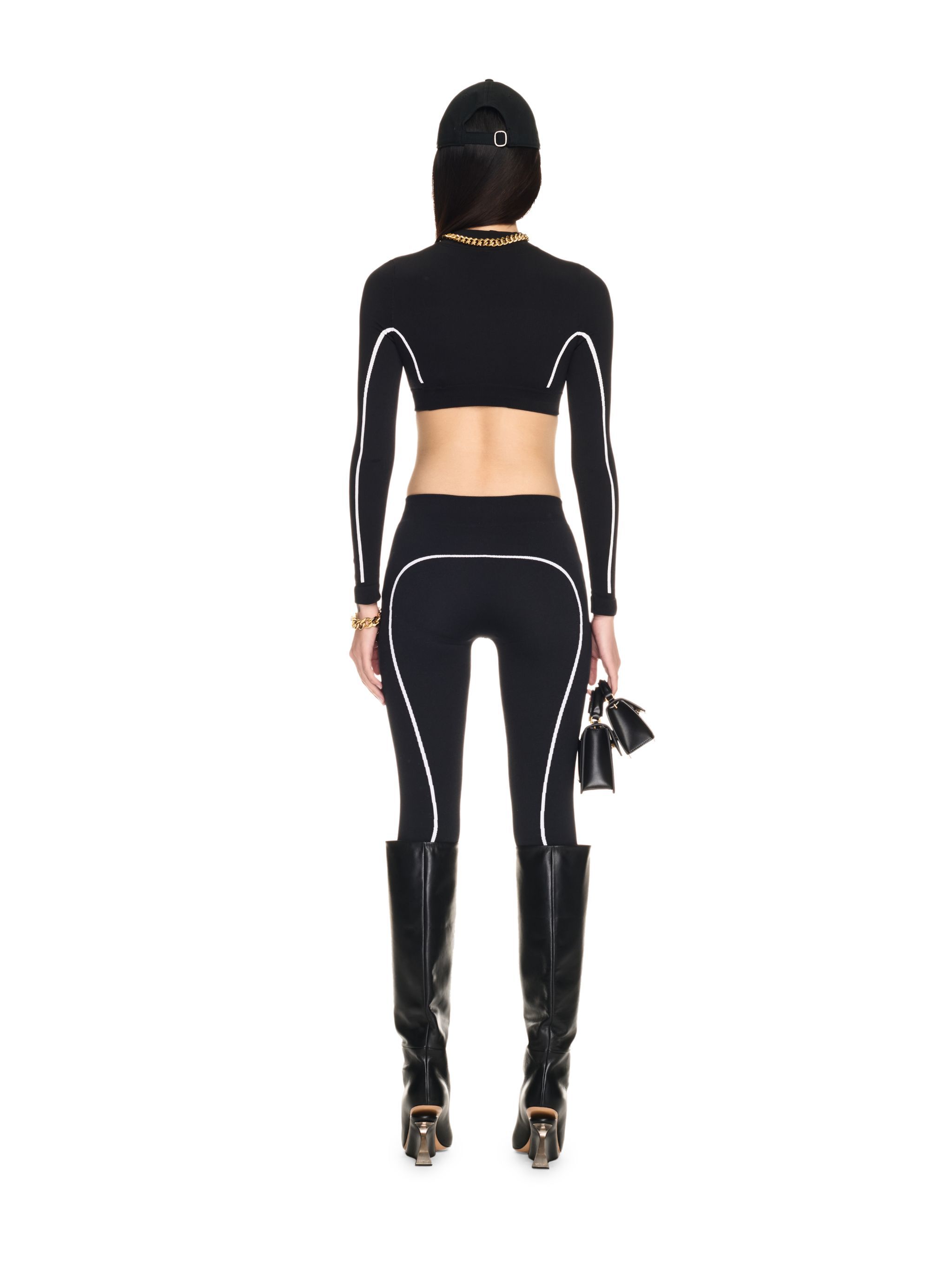 OFF WHITE Zweifarbige Halskette Mit Pfeil-Anhänger SCHWARZ OWVB046C99KNI002
