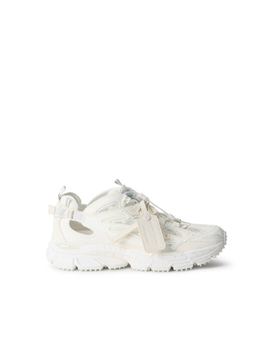 OFF WHITE Be Right Back Open Sneakers WHITE - WHITE OMIA29SS26FAB001