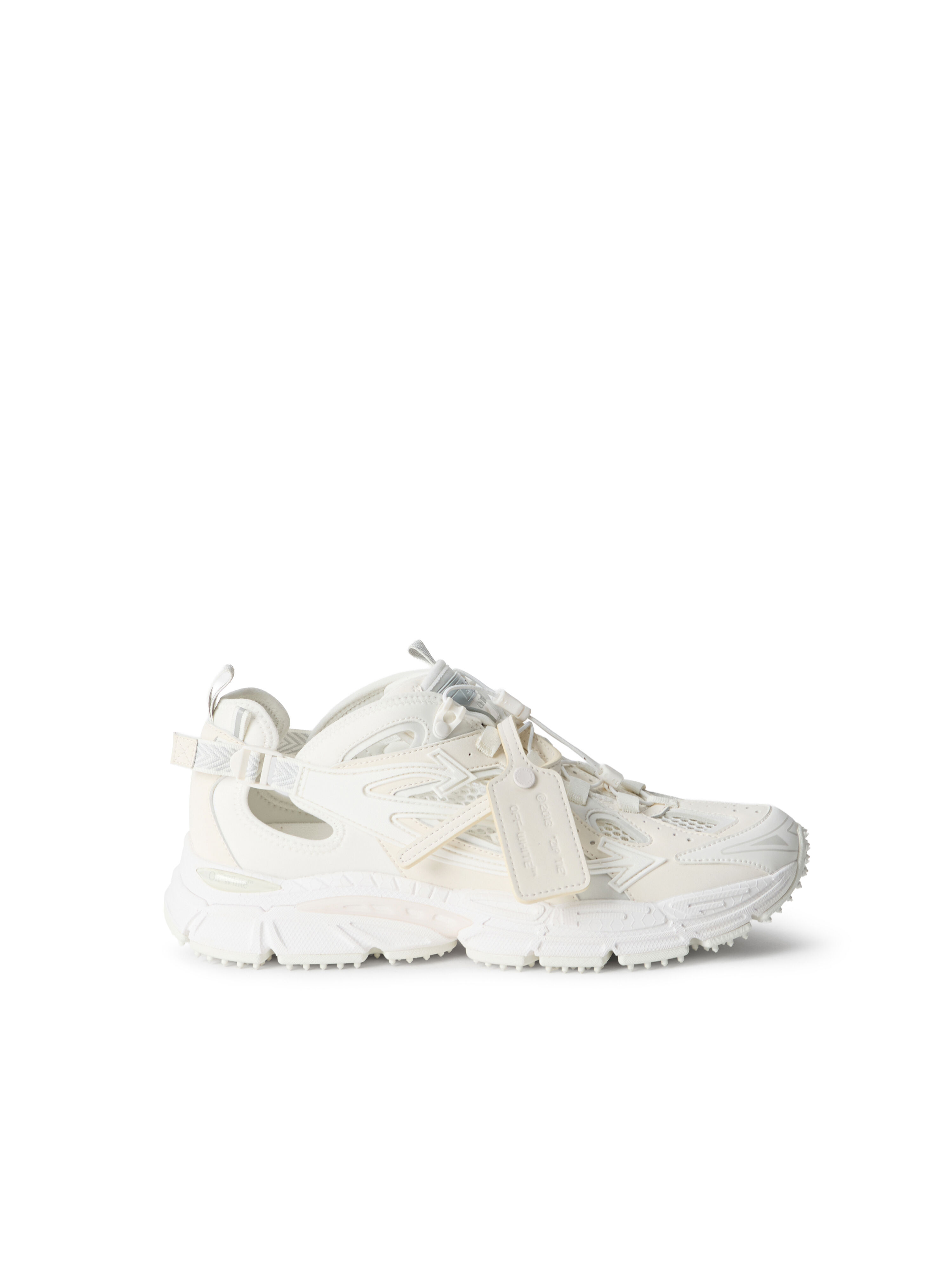 OFF WHITE Be Right Back Open Sneakers WHITE - WHITE OMIA29SS26FAB001