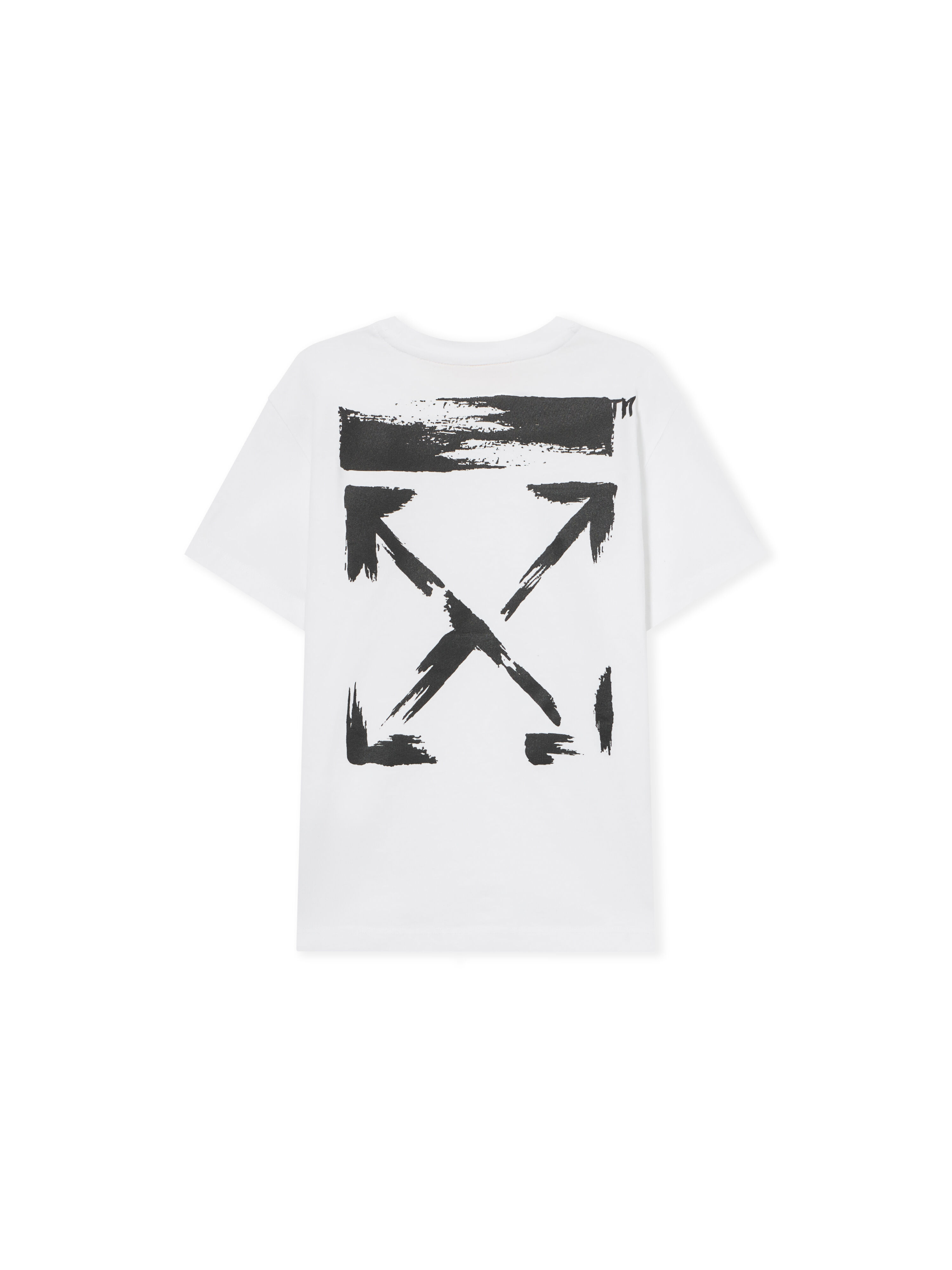 OFF WHITE Arrow Paint Tee S/S WHITE 44BAA002S26J006