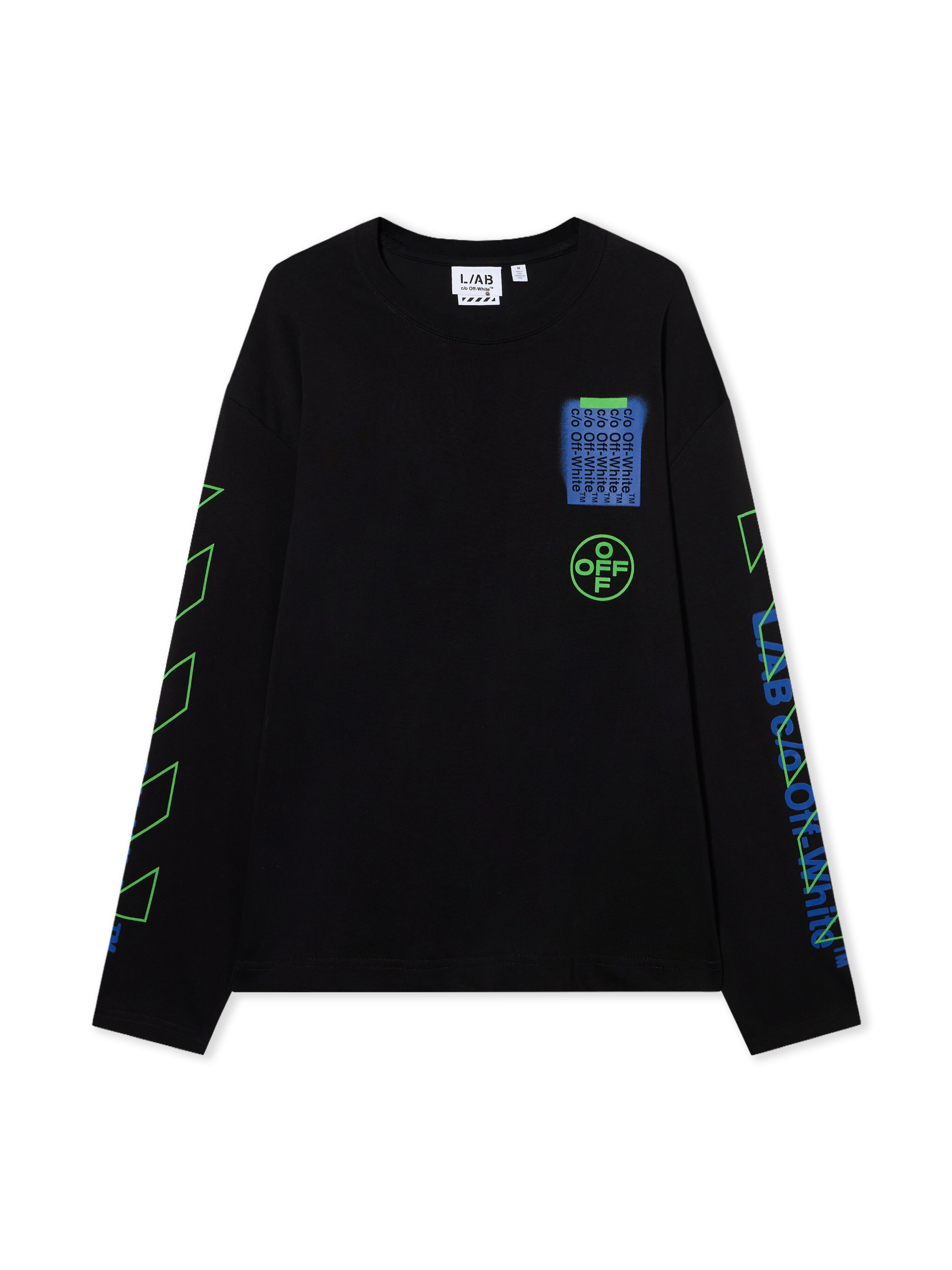 LAB L/AB Off Active Long-Sleeved T-Shirt BLACK 44LABF26T076