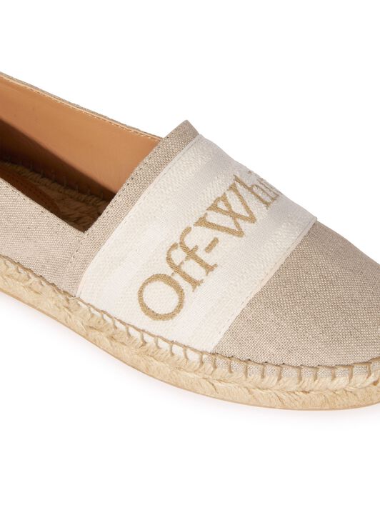 Bookish Linen Espadrillas OFF WHITE Bookish Linen Espadrillas NEUTRALS OWIB014S24FAB001