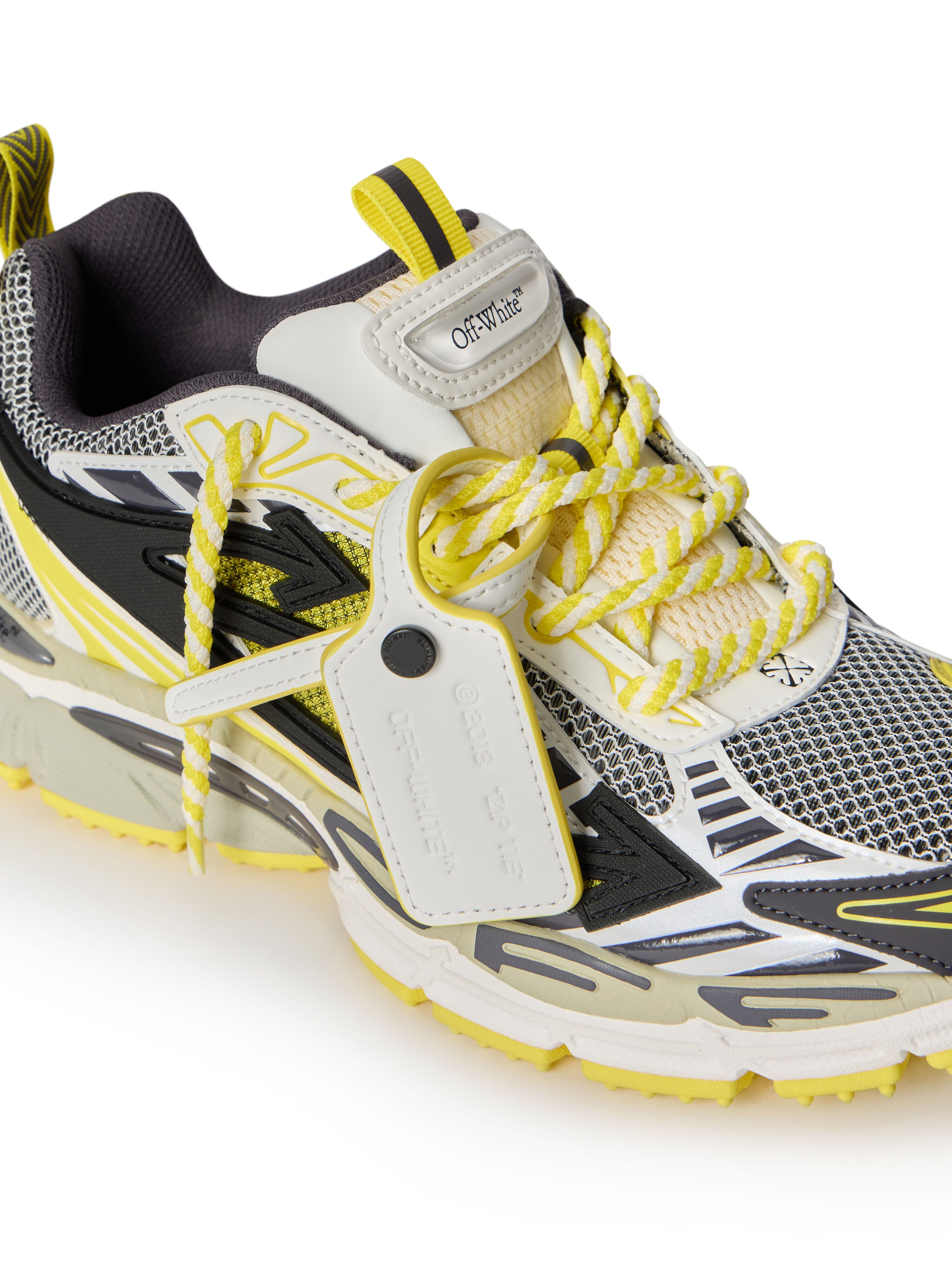 OFF WHITE Be Right Back Sneakers YELLOW - BLACK OWIA289F25FAB005