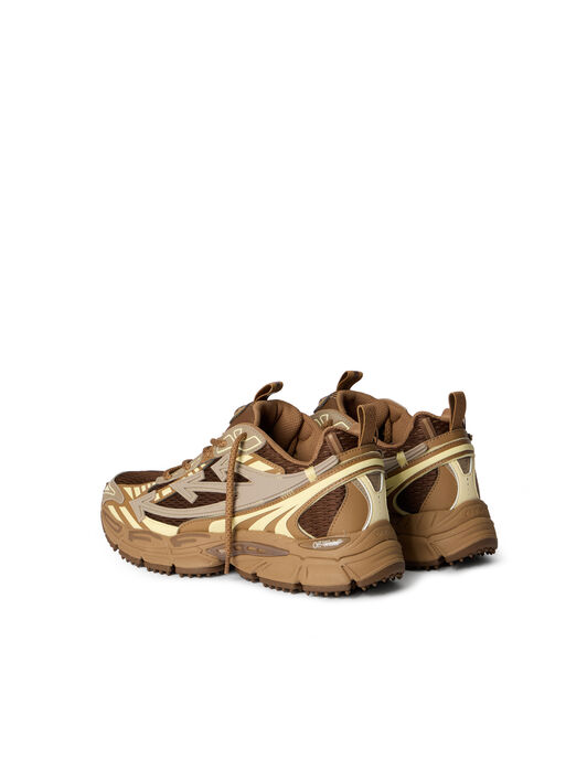 Be Right Back Sneakers OFF WHITE Be Right Back Sneakers DARK BROWN - CREAM OWIA289F25FAB001