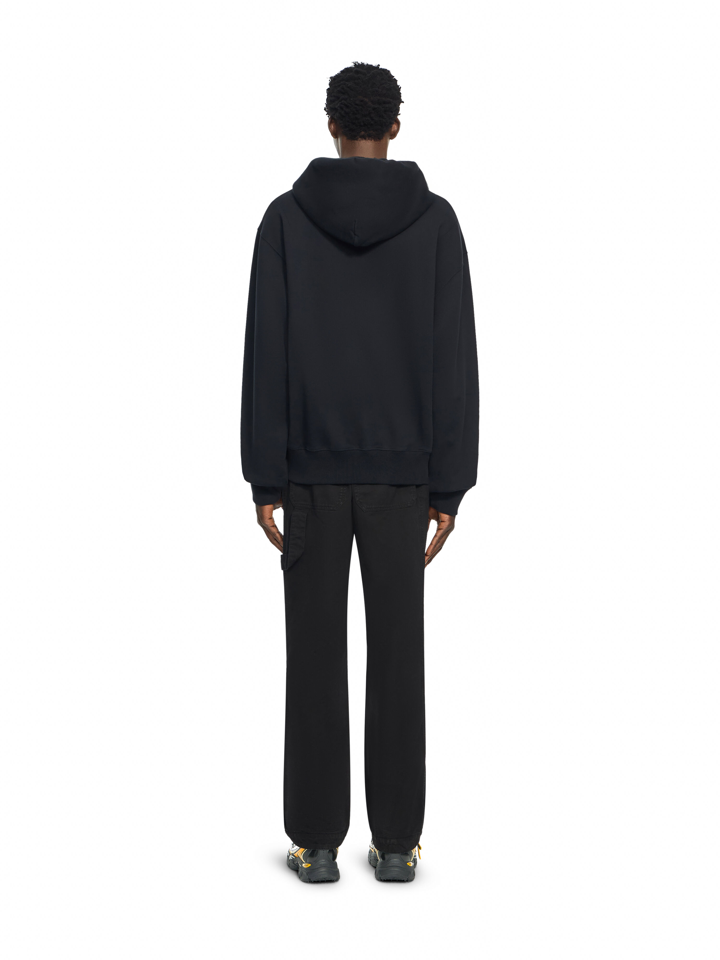 Off Line Regular Hoodie OFF WHITE Off Line Regular Hoodie BLACK 44MBB12NF26F00B