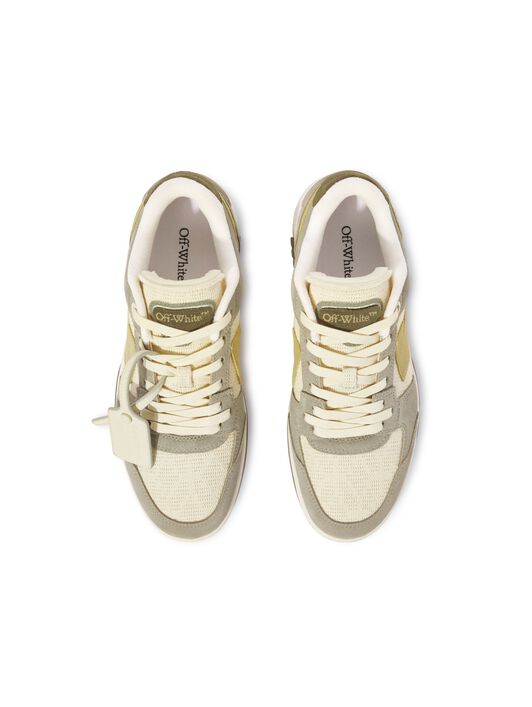 OFF WHITE Slim Out Of Office Sneaker Grigio/Crema GREY OMIA243S25LEA002