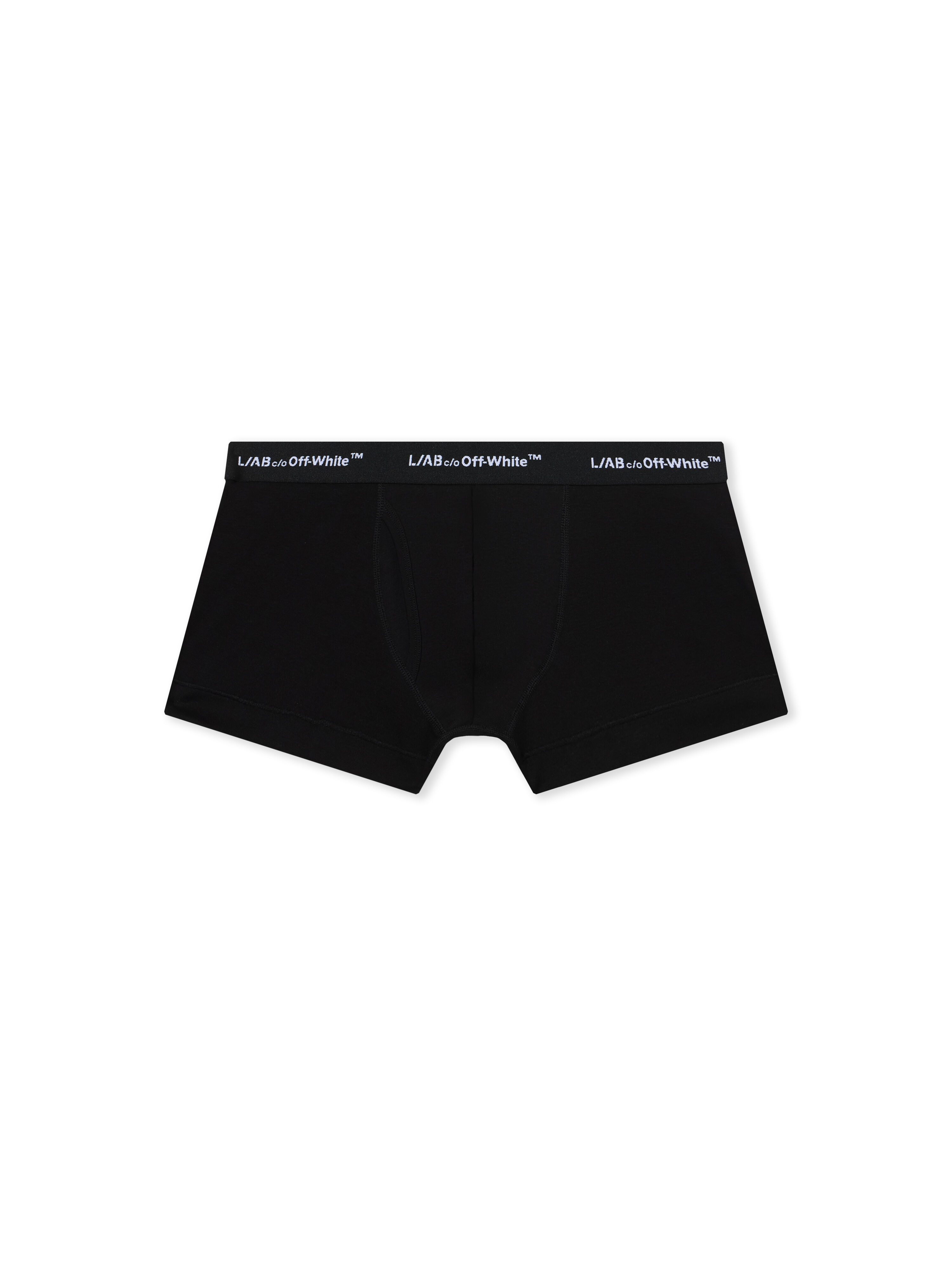 LAB L/AB Logo Waistband Trunks - 3 Pack BLACK LAB9200002