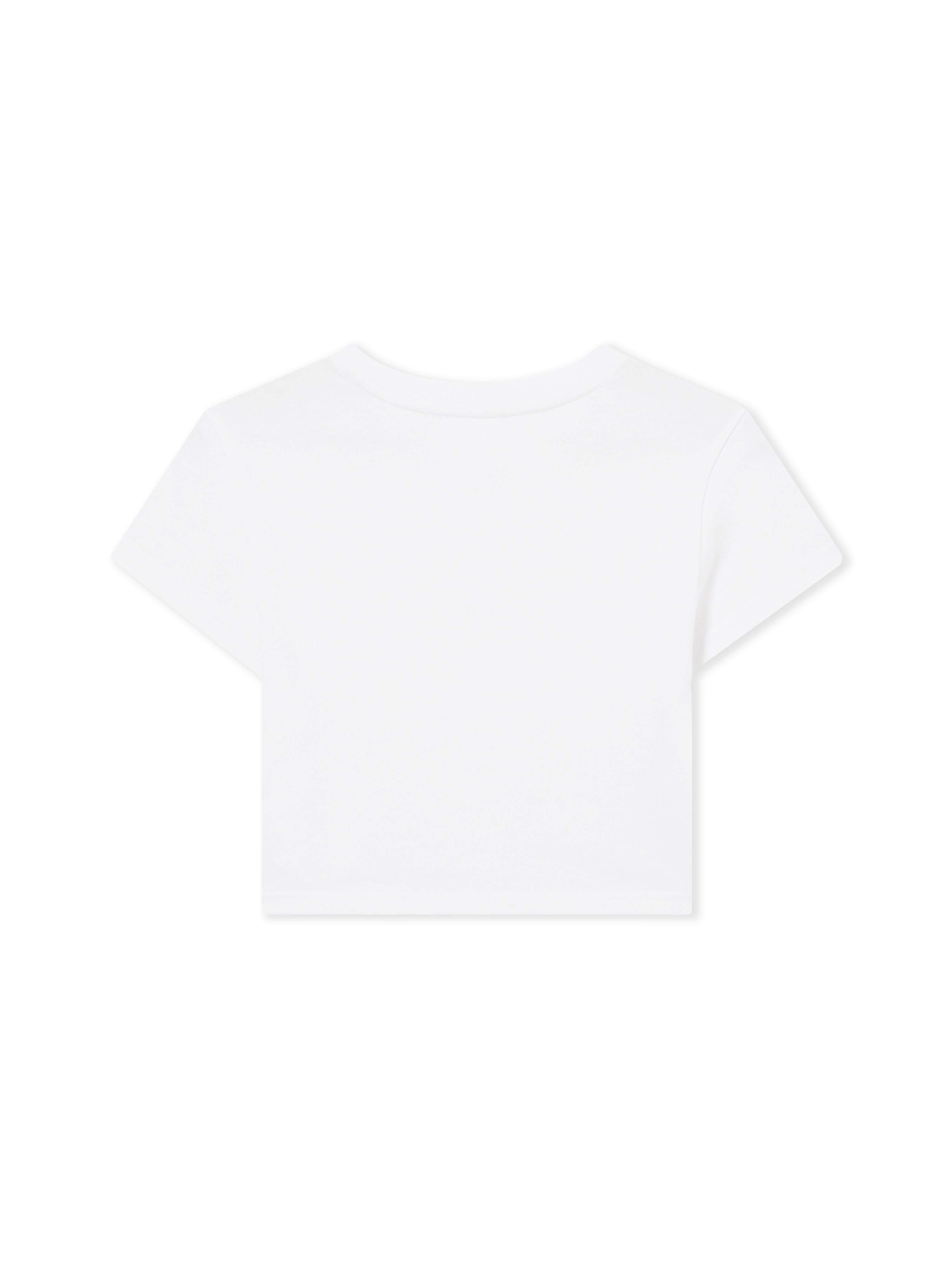 L/AB Basic Ribbed Logo T-Shirt LAB L/AB Basic Ribbed Logo T-Shirt Bright White LABF2639A00012T