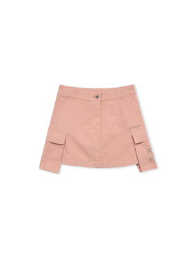 OFF WHITE Arrow Studs Cargo Skirt ROSE PINK - DARK GREY OGCY001F25FAB001
