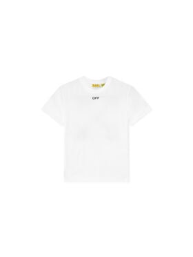OFF WHITE Arrow Acrylic T-Shirt WHITE 44GAA001F26J008
