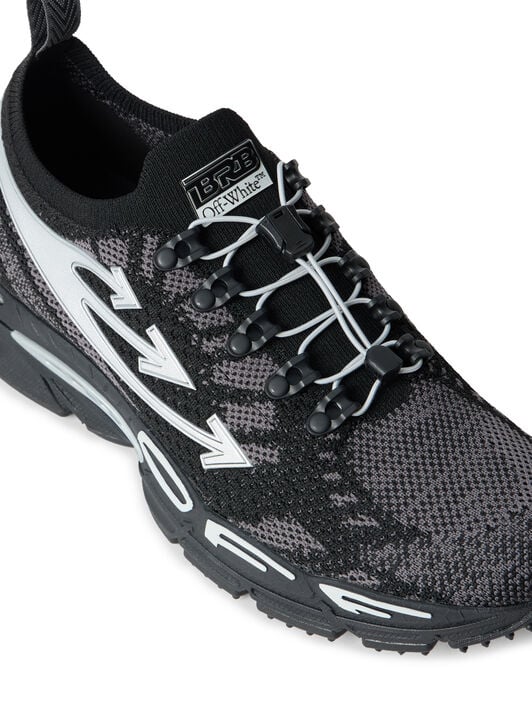 Be Right Back Knit Sneakers OFF WHITE Be Right Back Knit Sneakers BLACK/SILVER OF06207001