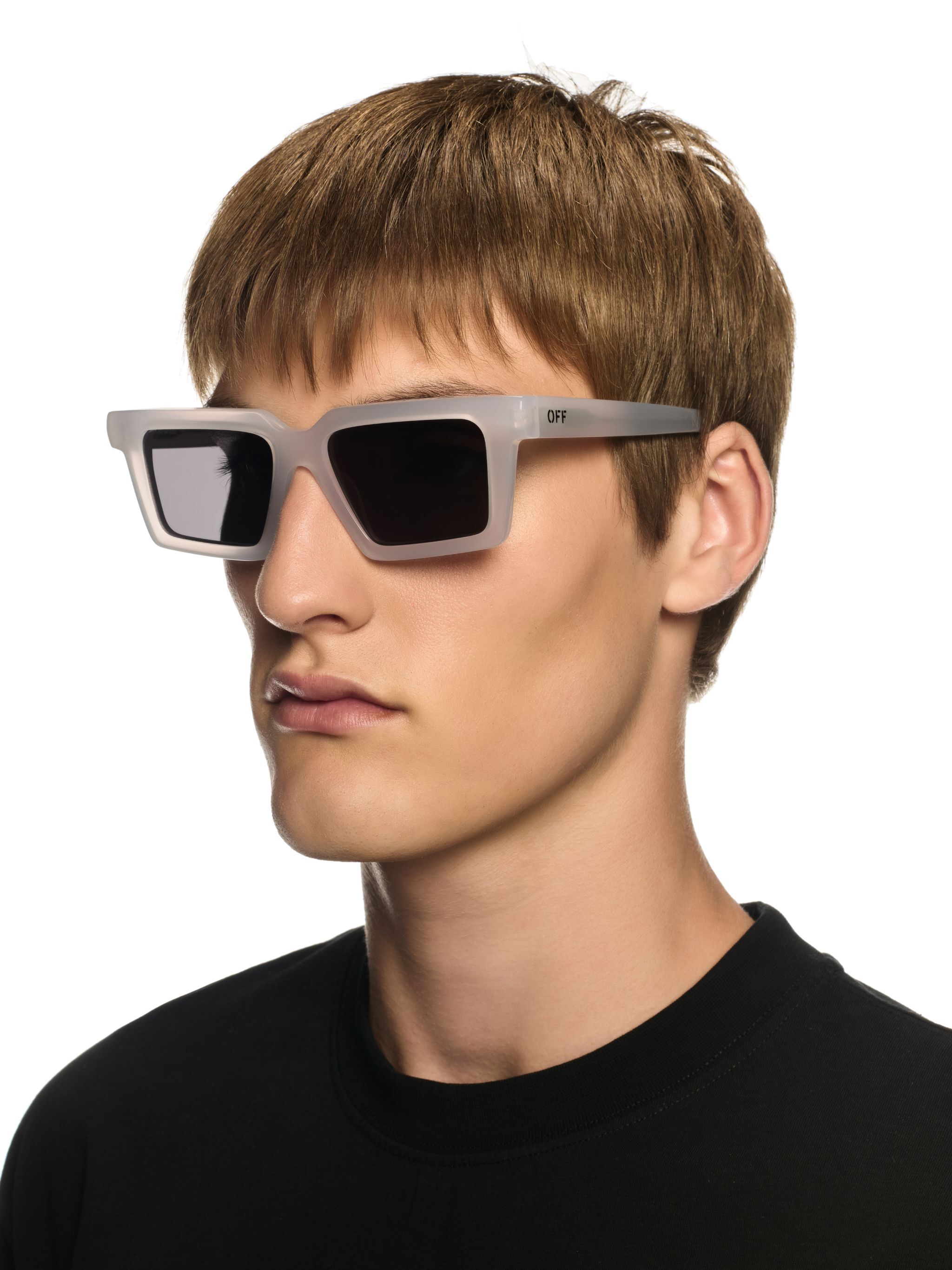 OFF WHITE Windsor Sunglasses GREY OERI142S25PLA001