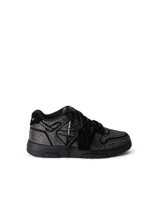 Out Of Office Strass Sneakers OFF WHITE Out Of Office Strass Sneakers BLACK - BLACK OMIA189C99LEA018