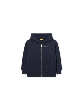 OFF WHITE Arrow Acrylic Hoodie Zip Up SEABORNE 44BBE001S26F002