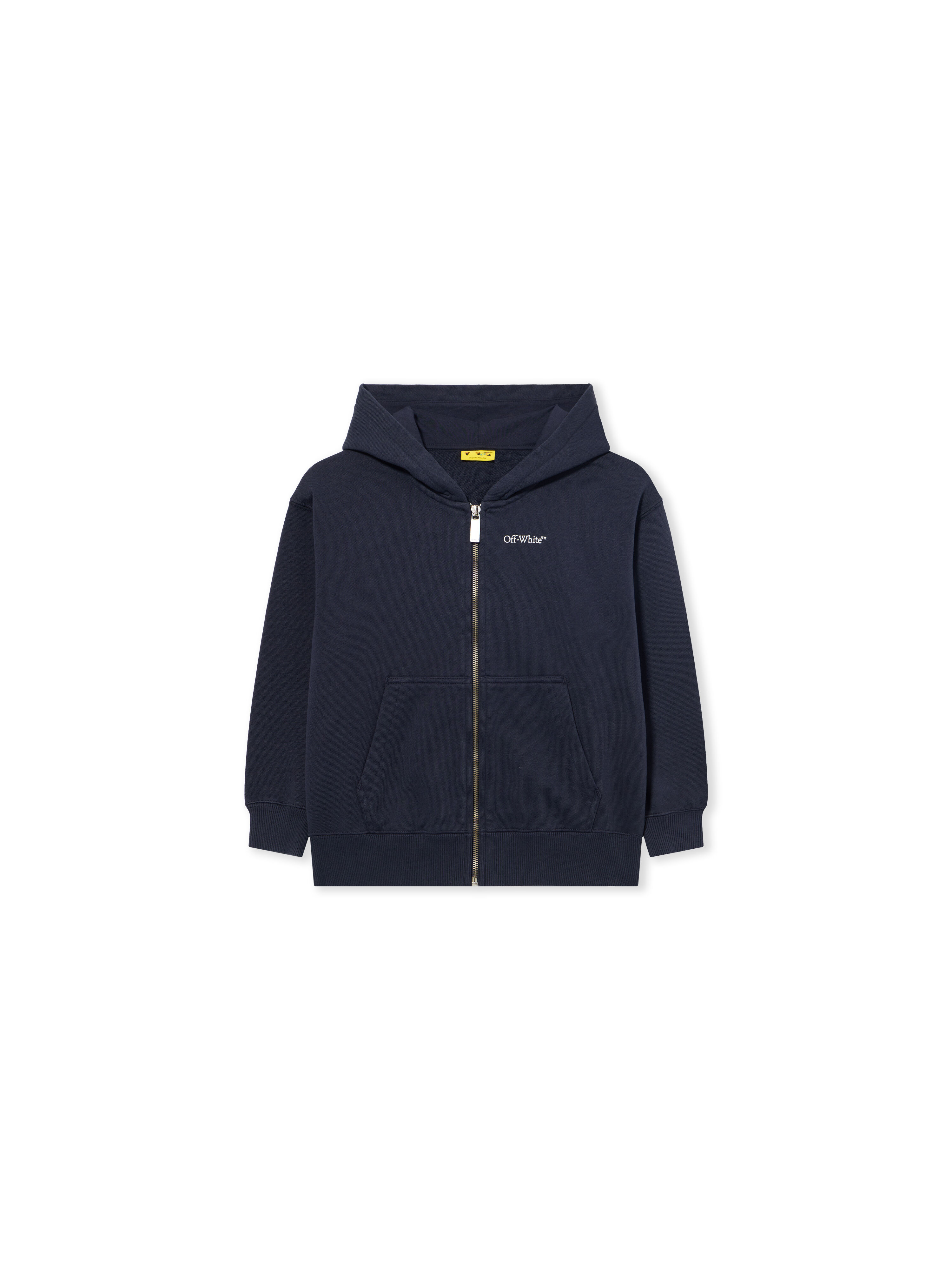 OFF WHITE Arrow Acrylic Hoodie Zip Up SEABORNE 44BBE001S26F002